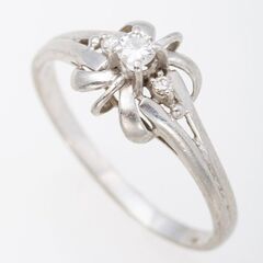 Pt900 ダイヤモンド 指輪 品番r23-93