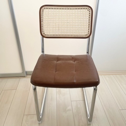 【引渡決定】 ラタンチェア 椅子（新品・未使用）