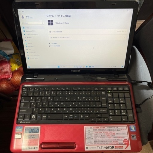 安いノートパソコン　TOSHIBA ℹ︎5 −4GBRAM-750gb windows11正規