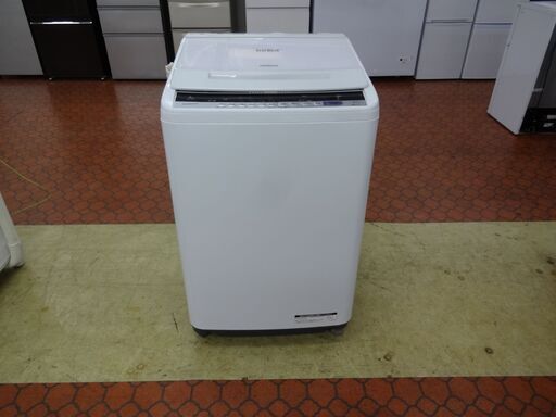 ID 354654　洗濯機8K　日立　２０１８年製　BW-V80C