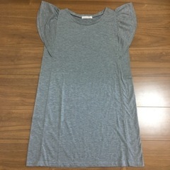 Tシャツワンピース　グレー