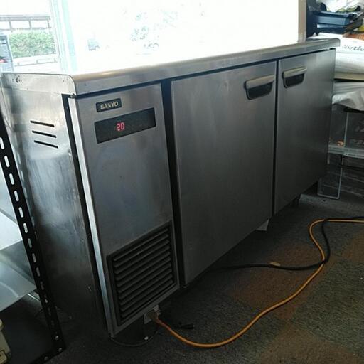 0808★北41 サンヨー　業務用冷蔵庫　コールドテーブル　SUC-UV1571 厨房機器 札幌 リサイクルショップ ホームプラスリサイクル