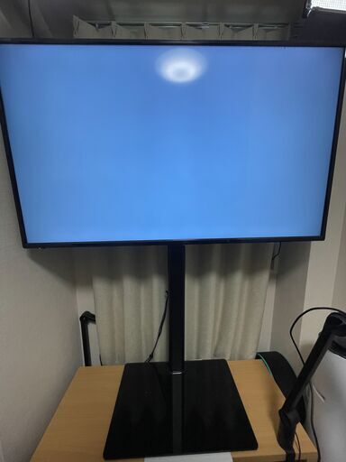 4K液晶テレビ（50V型）スタンド付き【ほぼ新品】　製品名：le-5003ts4kh