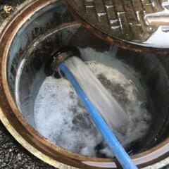 排水管洗浄!!