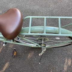 【お譲り先決まりました】自転車 クリオスEX ソフトカーキ　26インチ お譲り先決まりました】自転車 クリオスEX ソフトカーキ 26インチ