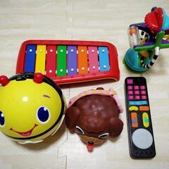 ベビー用玩具5点セット リモコン 鉄琴 おもちゃ 赤ちゃん用