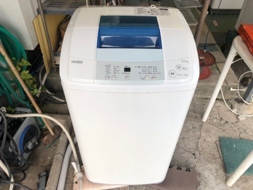 【リサイクルサービス八光】2014年製　ハイアール  JW-K50H-W [全自動洗濯機（5.0kg） ホワイト]