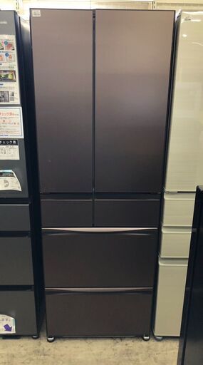 三菱電機 MITSUBISHI ELECTRIC 冷蔵庫 MR-MXD50G-XT 2021年製 大型冷蔵庫 503L ファミリータイプ 大容量 高年式 フレンチドア 6ドア MXDシリーズ フロストグレインブラウン 自動製氷機能 全室独立おまかせA.I. 切れちゃう瞬冷凍A.I.  MyMUTM（マイエムユー) クリーニング済 堺市 石津【ジャングルジャングルサカイ石津店