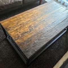 ローテーブル（古木材使用）