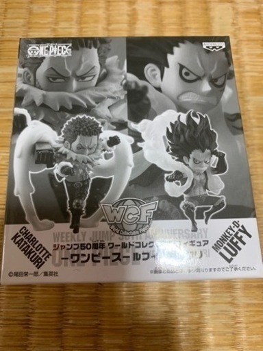 ワンピースフィギュア　カタクリ\u0026ルフィギア4