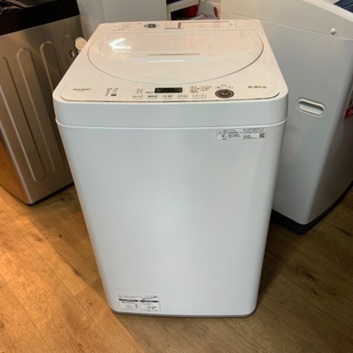 2022年製　シャープ　全自動洗濯機　5.5kg ES-GE5F
