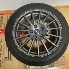 スバル WRX STI 純正オプションホイール スタッドレスタイヤ