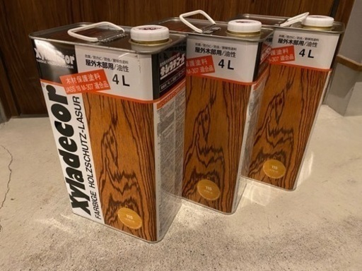 キシラデコール 4l×3缶
