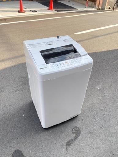 ‍♀️☘️大阪市内配達設置無料‍♀️ハイセンス洗濯機4.5kg保証有り