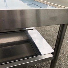 ⭐︎中古品　ガスコンロ台　1200×600×600mm  厨房用品⭐︎ 