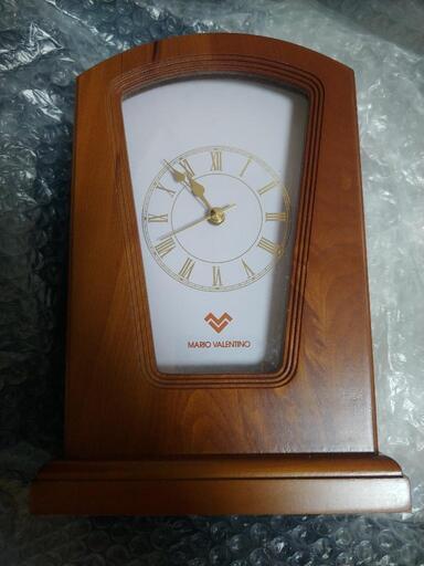 マリオ バレンチノ 置き時計 (なか) ＪＲ難波の時計《置時計》の中古