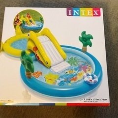 INTEX プール 滑り台付き