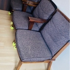 【大塚家具】ダイニングテーブルセット(チェア(回転式)×4)