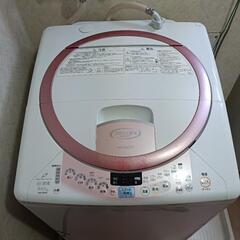 日立　洗濯機　白い約束　８kg　乾燥付