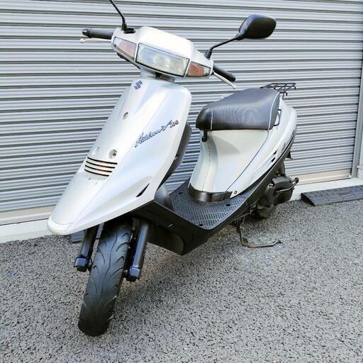 2714.後期型　アドレスv100　低走行で即戦力♪　シート新品　千葉県柏市　即日配送、自走引き取りも可能