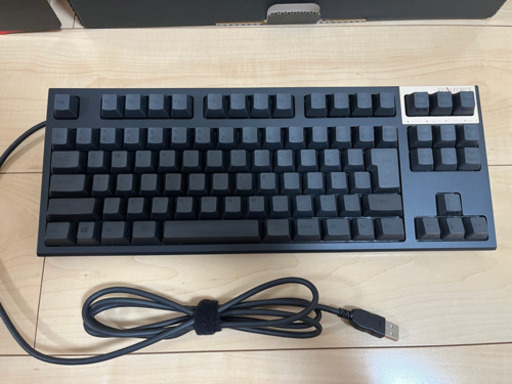 【高級キーボード】東プレ REALFORCE TKL R2TLSA-JP3-BK テンキーレス 荷重30g 7980円