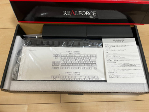 【高級キーボード】東プレ REALFORCE TKL R2TLSA-JP3-BK テンキーレス 荷重30g