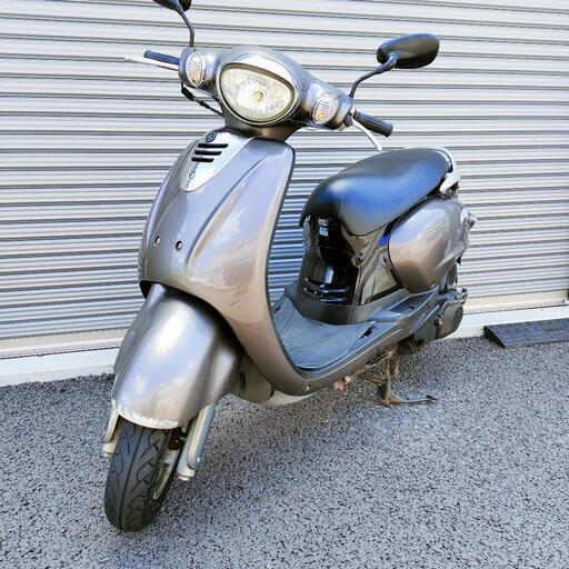 2717.ビーノ125（ビアンコ）低走行5000km♪　社外マフラー　千葉県柏市　即日配送、自走引き取りも可能