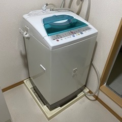 日立洗濯機　白い約束