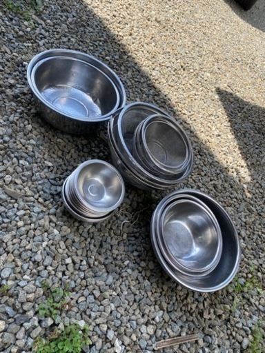 ステンレスボール 業務用 厨房器具 調理道具 ザル タライ　まとめ　大量