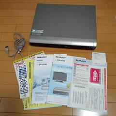 SHARP　DVDレコーダー　DV-AC82