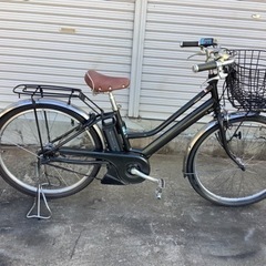 ヤマハ最新機種電動アシスト自転車pas Mina26インチブラックアルミボディー ヤマハ最新機種電動アシスト自転車pas Mina26インチブラックアルミ