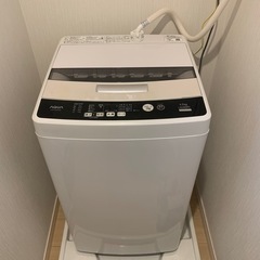 洗濯機　AQUA  2017年製【昨日まで使っていました】