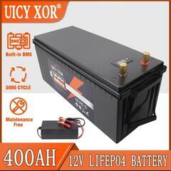 12V 400Ahバッテリーパック バッテリータイプ: LiFe...