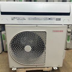 K04377　東芝 中古エアコン　主に6畳用　RASF221M　冷房能力2.2kw/暖房能力2.2kw