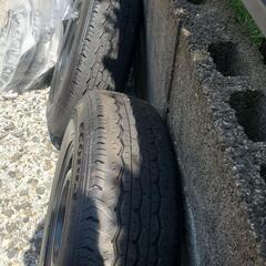 新車外し　ハイエース純正タイヤホイール