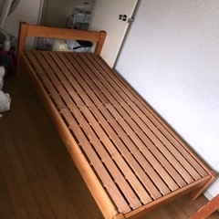 MUJI  木製シングルベッド