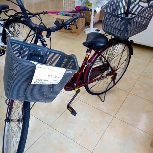 ★ジモティ割あり★ ブリヂストン 軽快車 26インチ 赤 クリーニング済み OJ1562