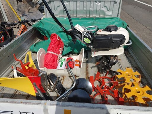 ホンダ　ピアンタ　FV200 ガスカートリッジ式耕運機　HONDA Pianta + アクセサリー