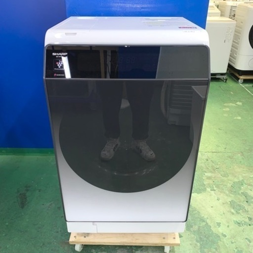 ⭐️SHARP⭐️ドラム式洗濯乾燥機　2022年11kg自動投入　大阪市近郊配送無料