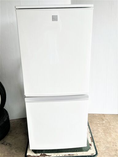 シャープ　２ドア冷凍冷蔵庫　SJ-14E3-KW 　ノンフロン　お近くなら無料配達いたします