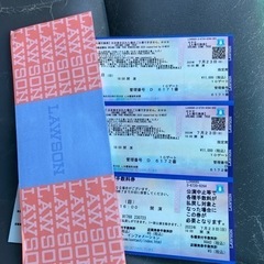 本日の京セラドームのドリカムのチケット