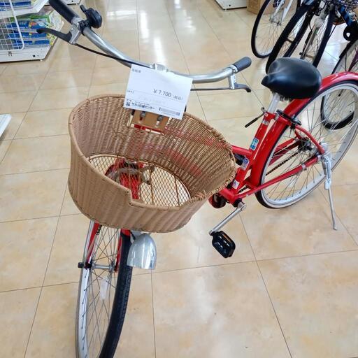 ★ジモティ割あり★ SHIMANO 自転車 26インチ 赤 クリーニング済み OJ1563