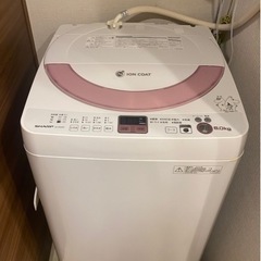 SHARP ES-GE60N 6.0kg 洗濯機2013年式