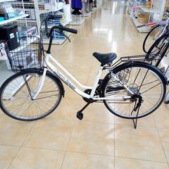 ☆ジモティ割あり☆ SHIMANO ギア付き自転車 26インチ 白 クリーニング