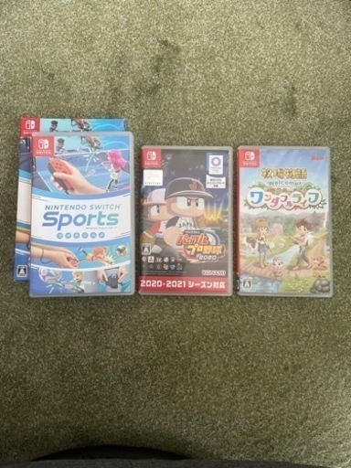 ゲームソフト3本まとめて売ります(値下げ中)