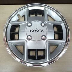 車種不明 トヨタ純正 ホイールキャップ 715745-0011 直径 約38.4cm 4枚 セット　中古 ホイールカバー 苫小牧西店
