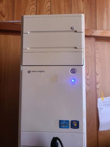 ゲーミングデスクトップパソコン　Core i7