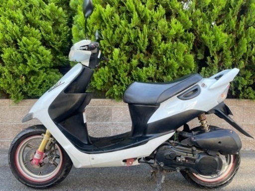 希少 整備済み 新品部品多数！希少7.2ps SUZUKI ZZ ジーツー 12インチ 社外マフラー エンジン絶好調 2スト 原付き セル OK