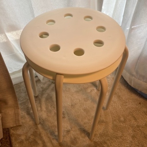 IKEA スツール イケア 2脚セット もちあるく