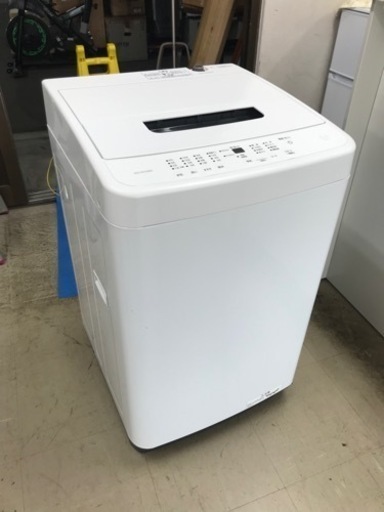 取引場所　南観音　ロ2307-588 アイリスオーヤマ　2023年製　5.0Kg洗濯機　IAW-T504 汚れ　キズあり　年式新しい